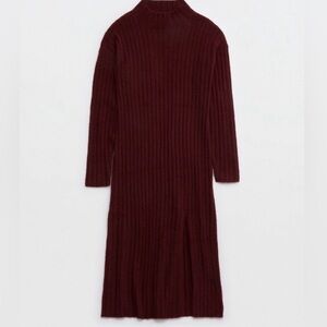 Aerie | Royal Berry Buttercream Sweater Dress | Size XXS